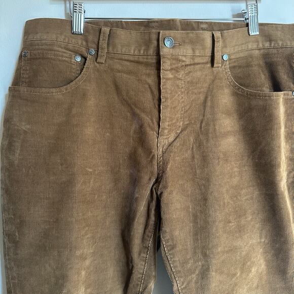 Brooks Brothers Khaki Corduroy Pants Mens W36/L30 - Picture 4 of 12
